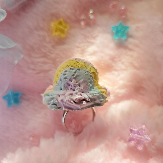 rainbow ice cream ring