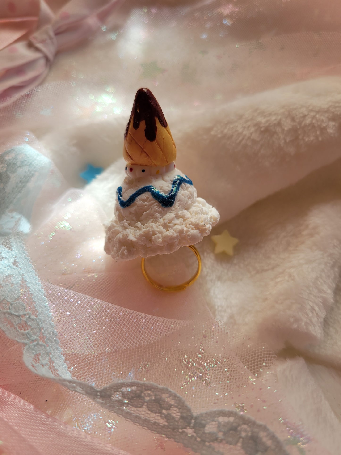Saucy the clown ice cream ring