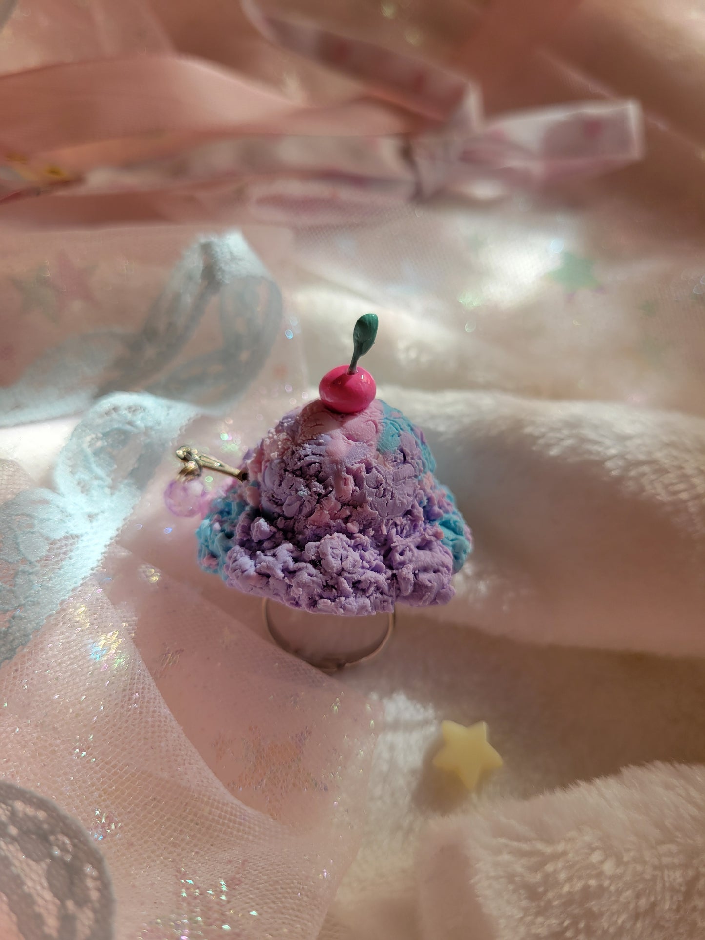 Colorful ice cream ring