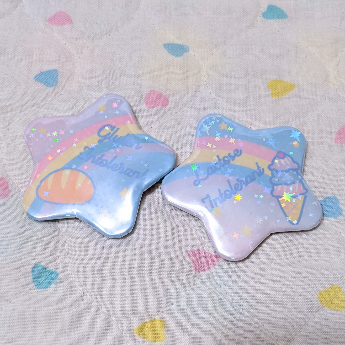 Tummy trouble badge