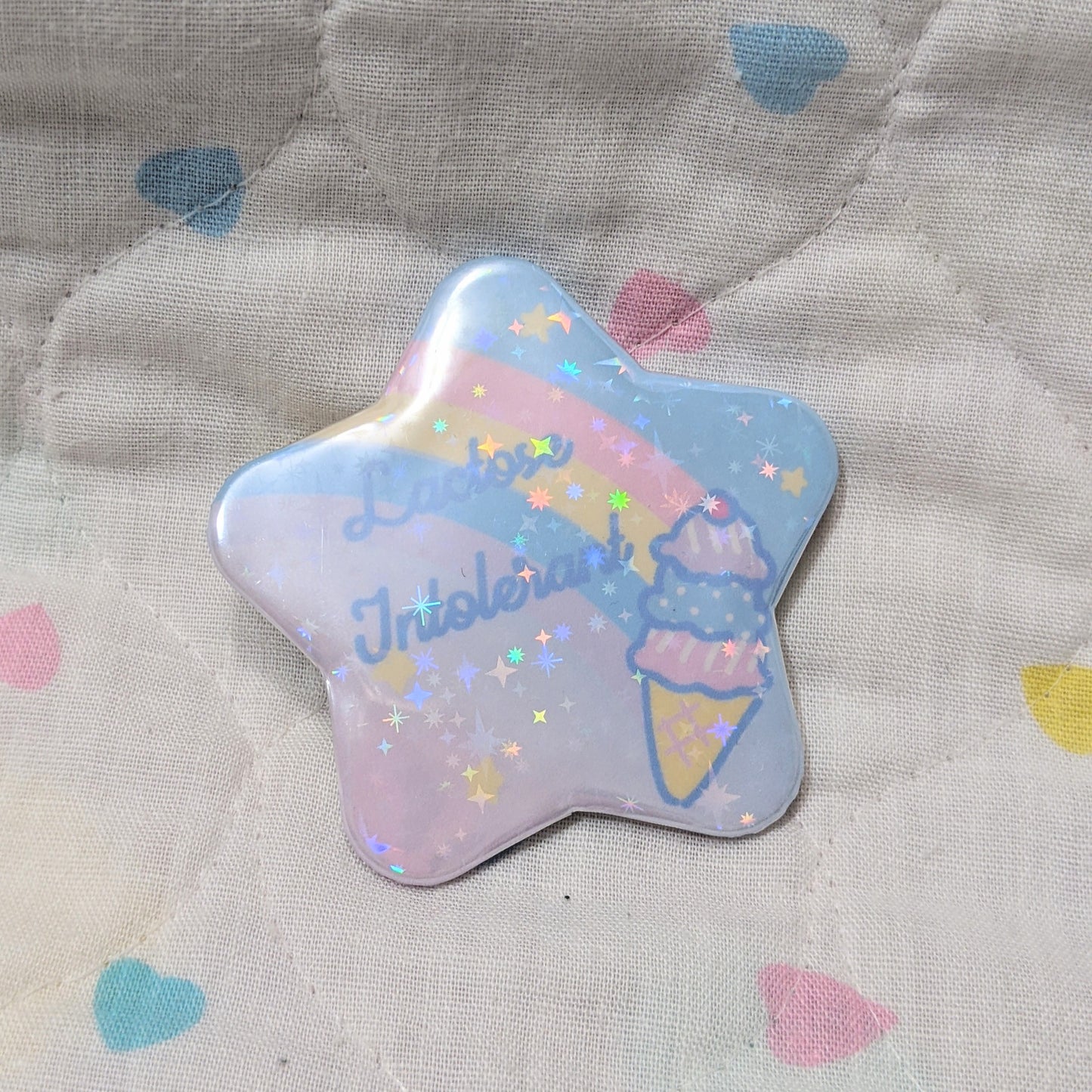 Tummy trouble badge