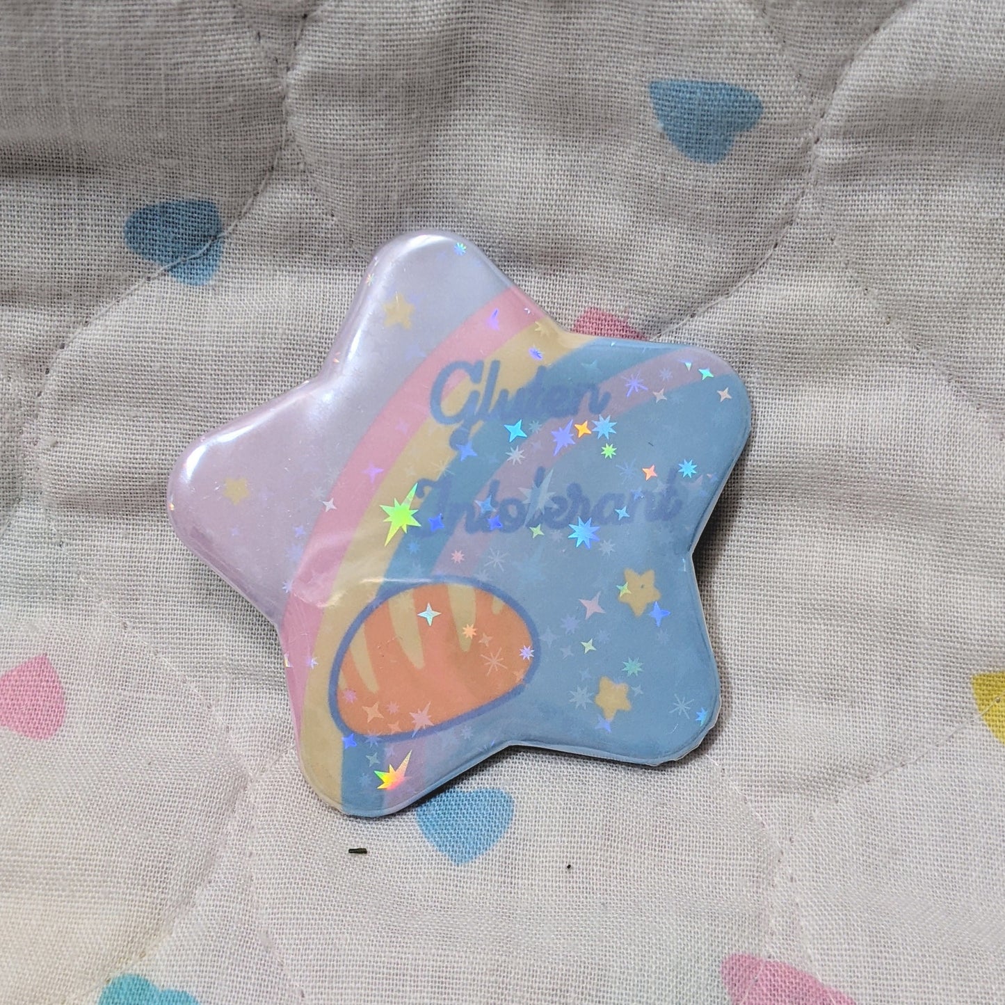 Tummy trouble badge