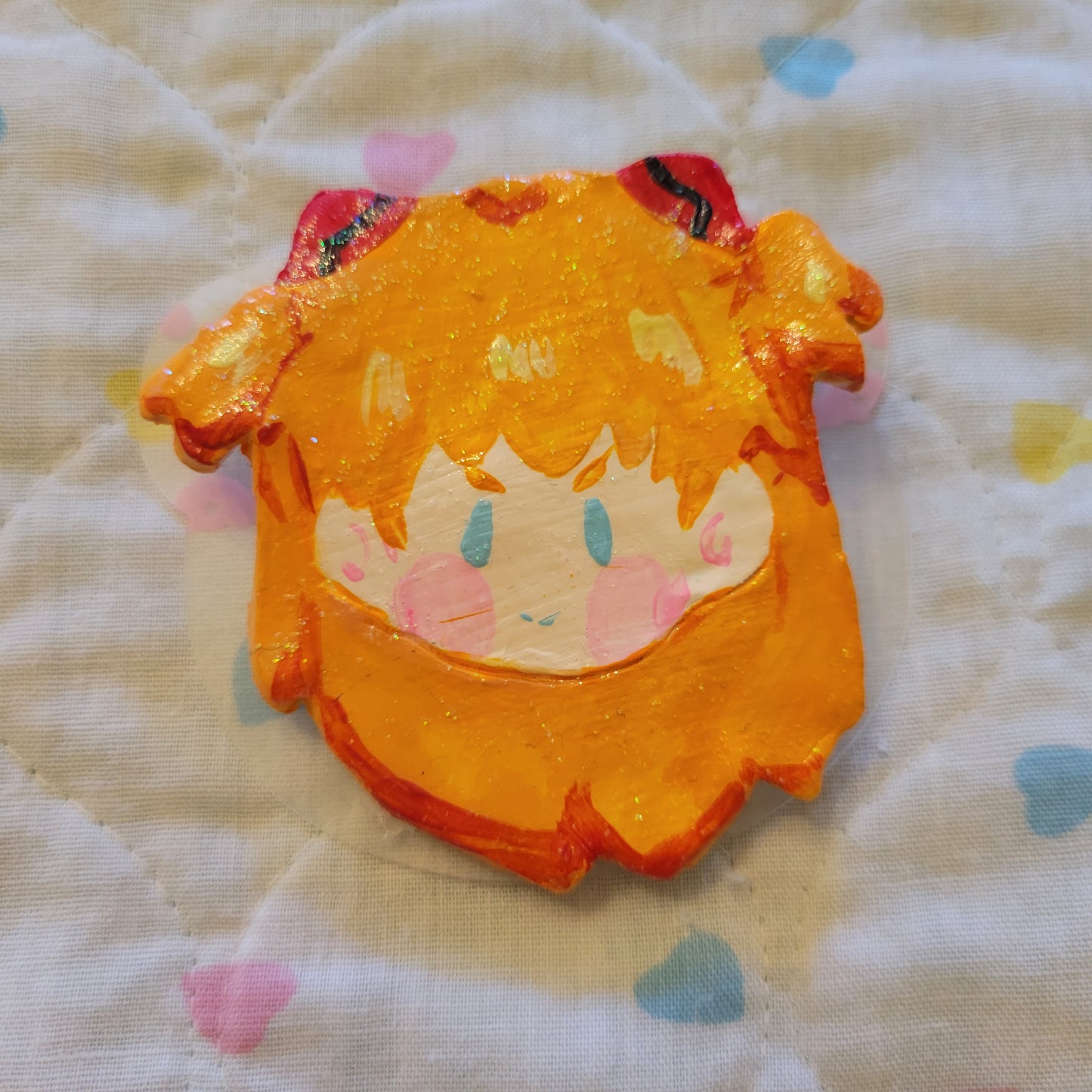 Pick one Best Girl clay Pin