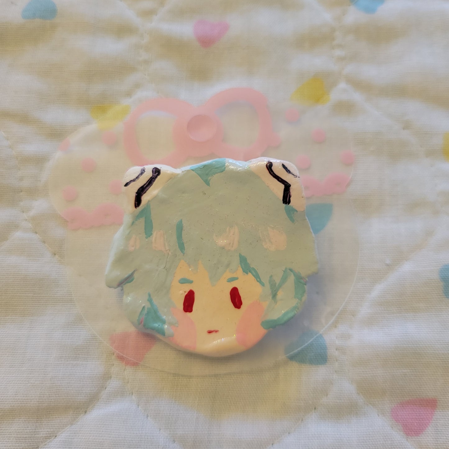 Pick one Best Girl clay Pin