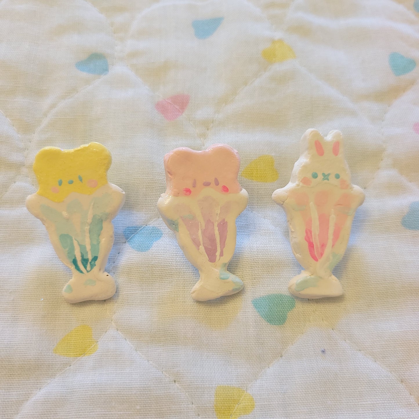 Pick one tiny soda clay pin