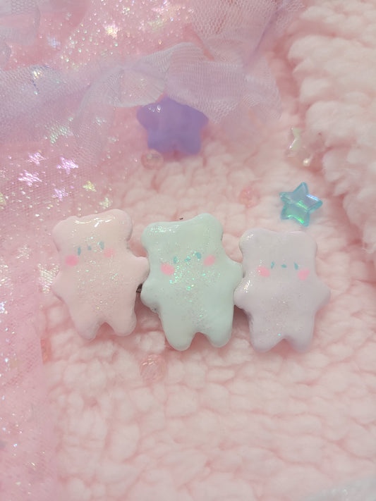 Bear hair clip