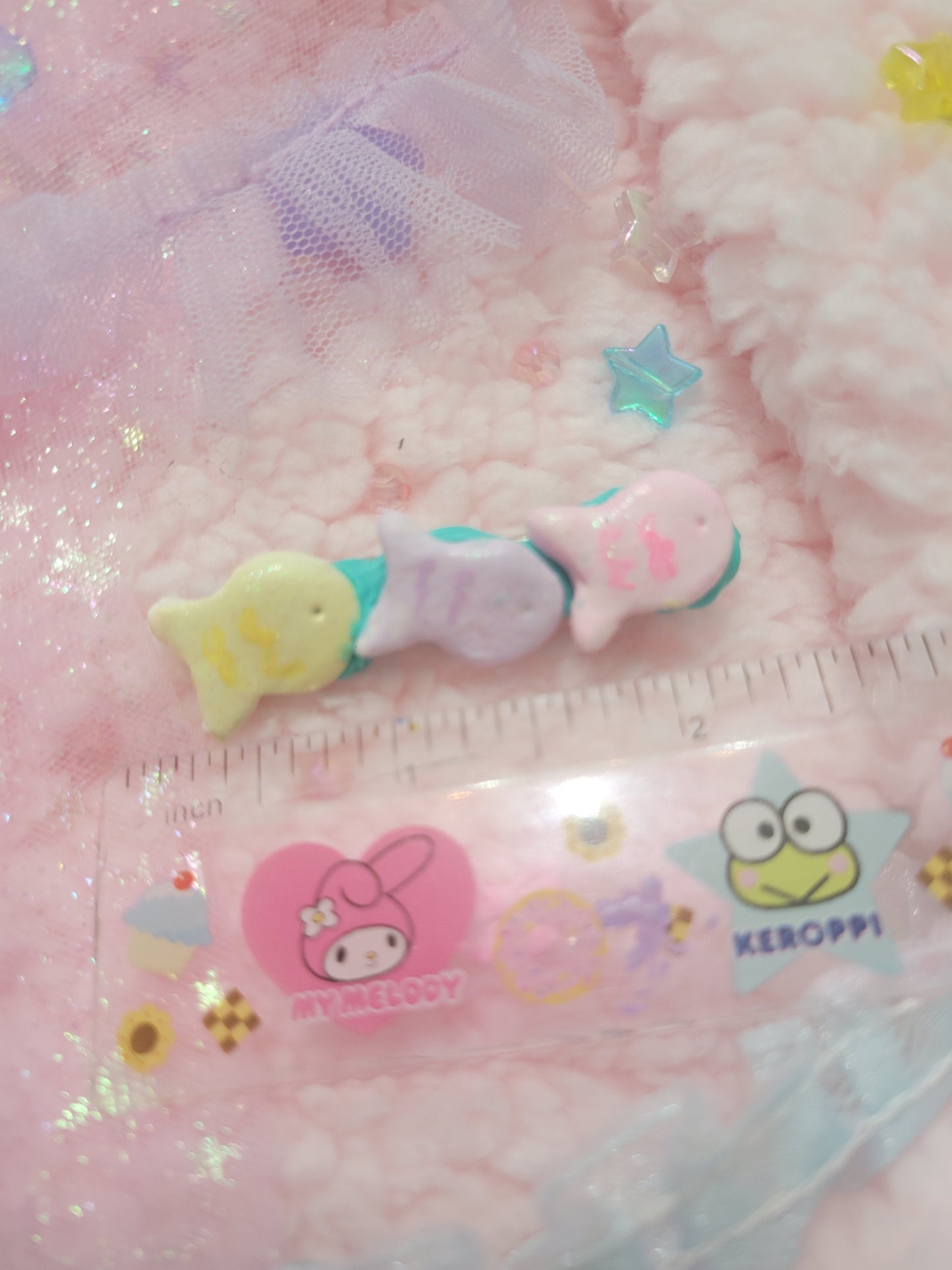 Fish hair clip