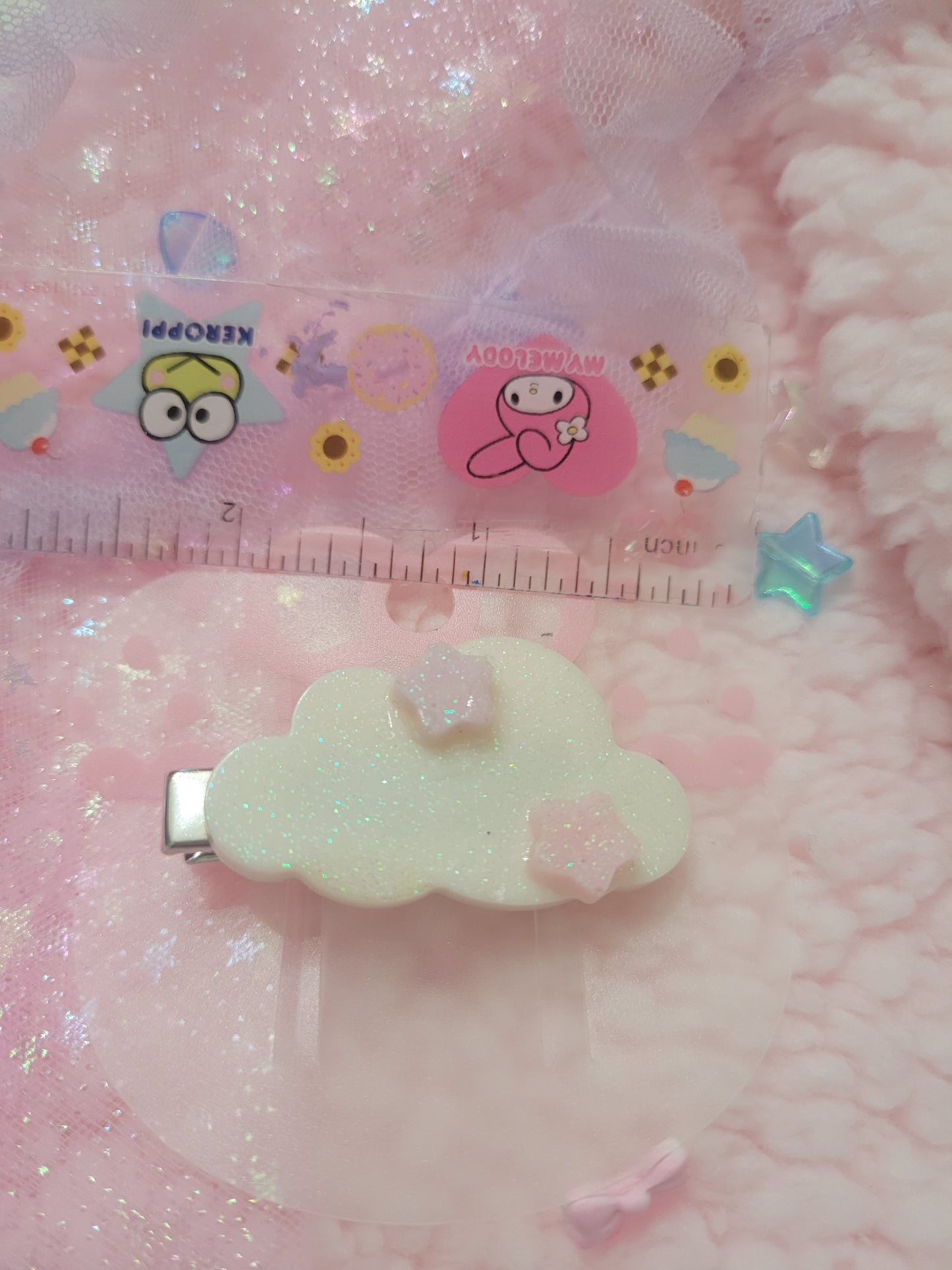 Cloud hairclip