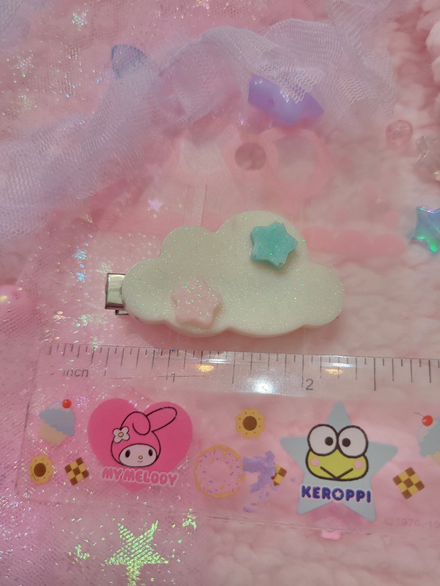 Cloud hairclip