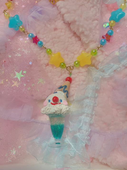 Clown Sundae necklace