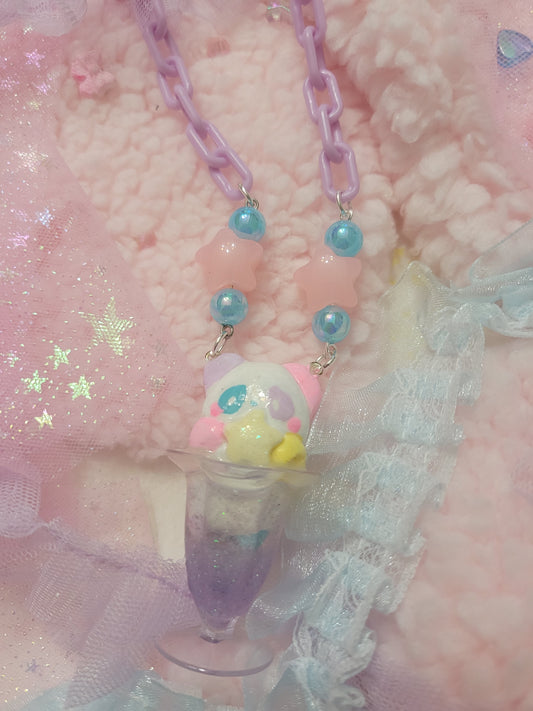 Panda sundae necklace