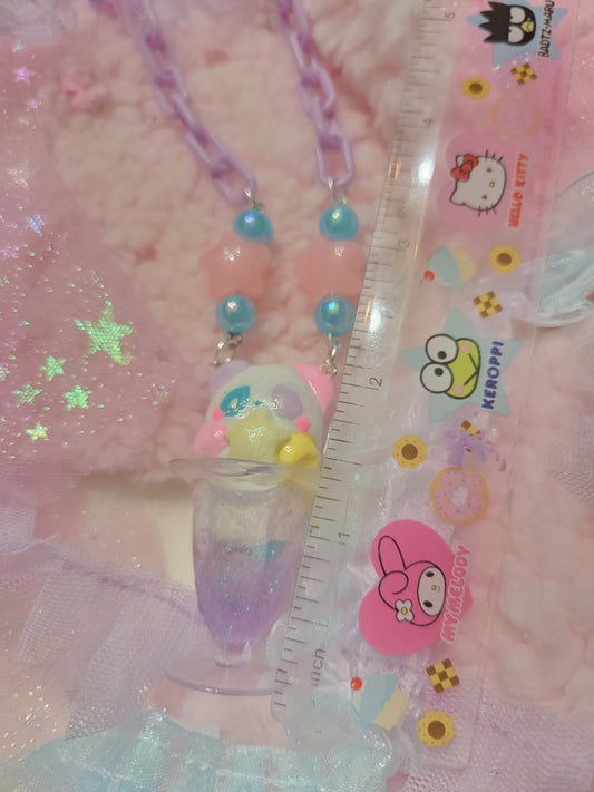 Panda sundae necklace