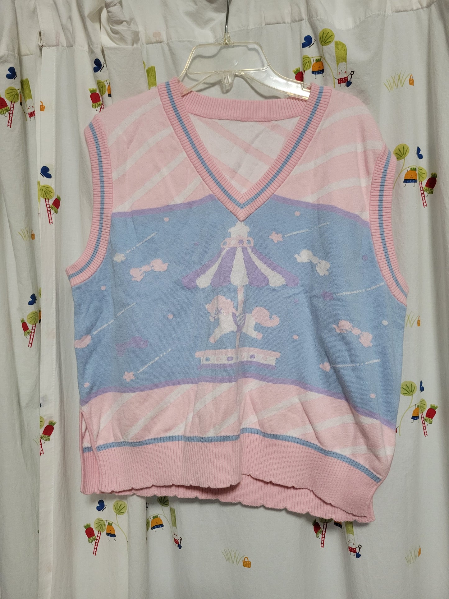 SAMPLE! Toy Pony Pink sweater vest