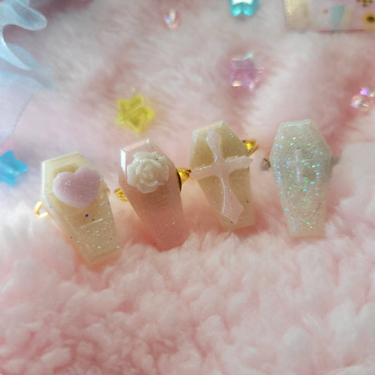 mystery cross ring