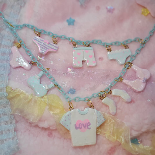Drying laundry Necklace