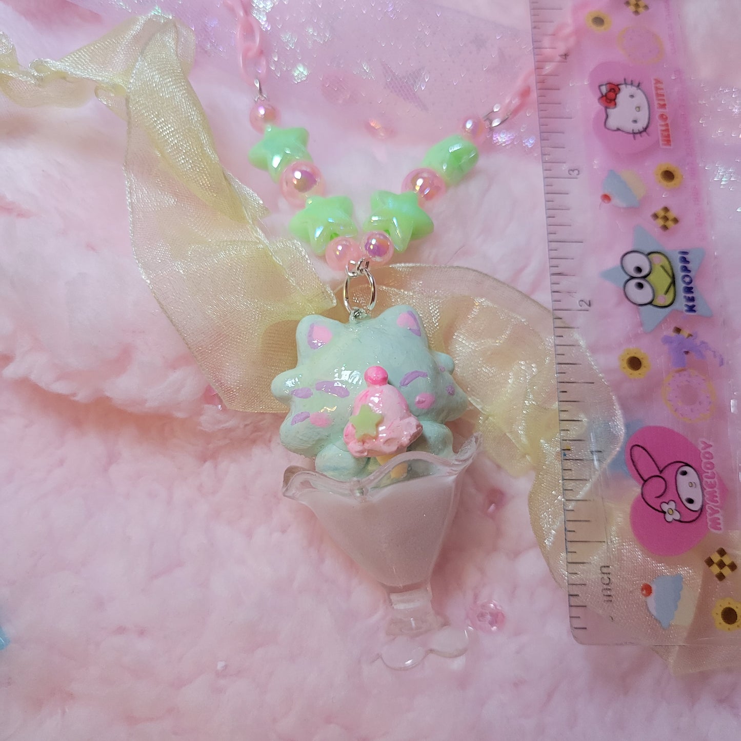 kitty soda necklace