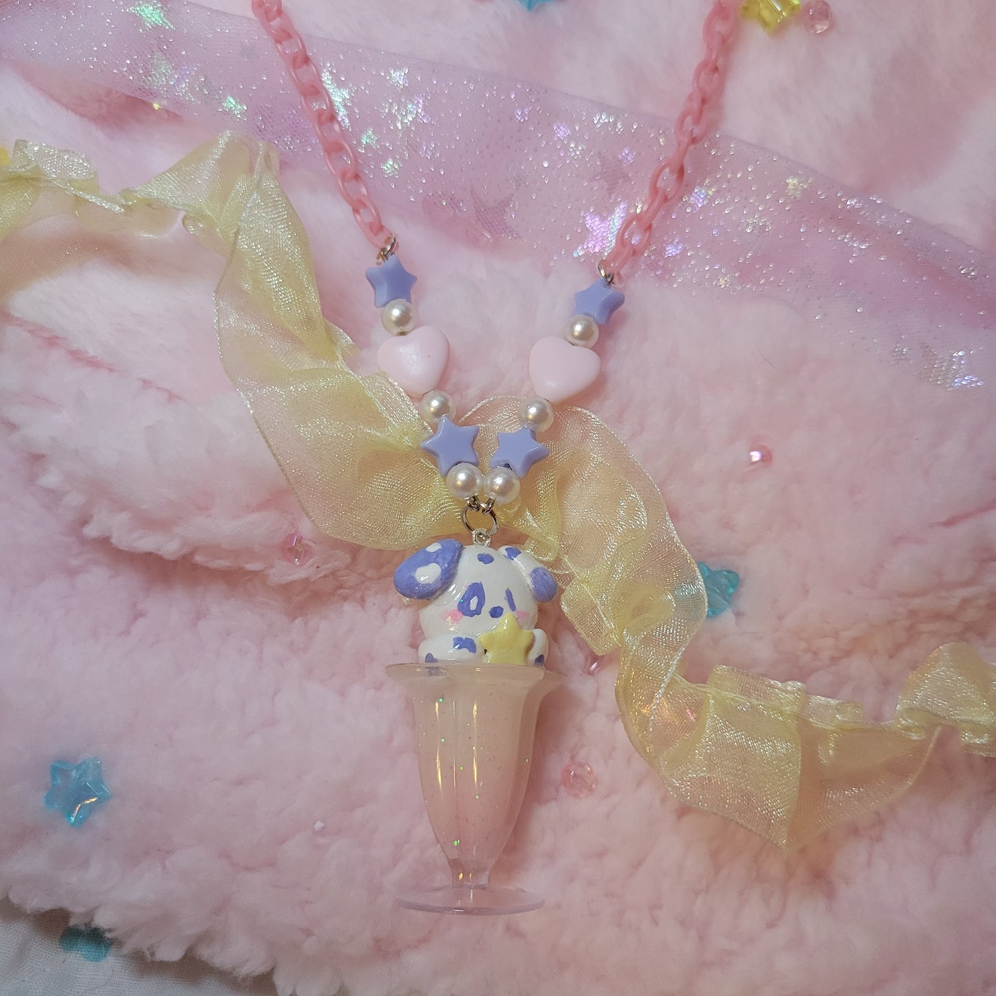 puppy soda necklace