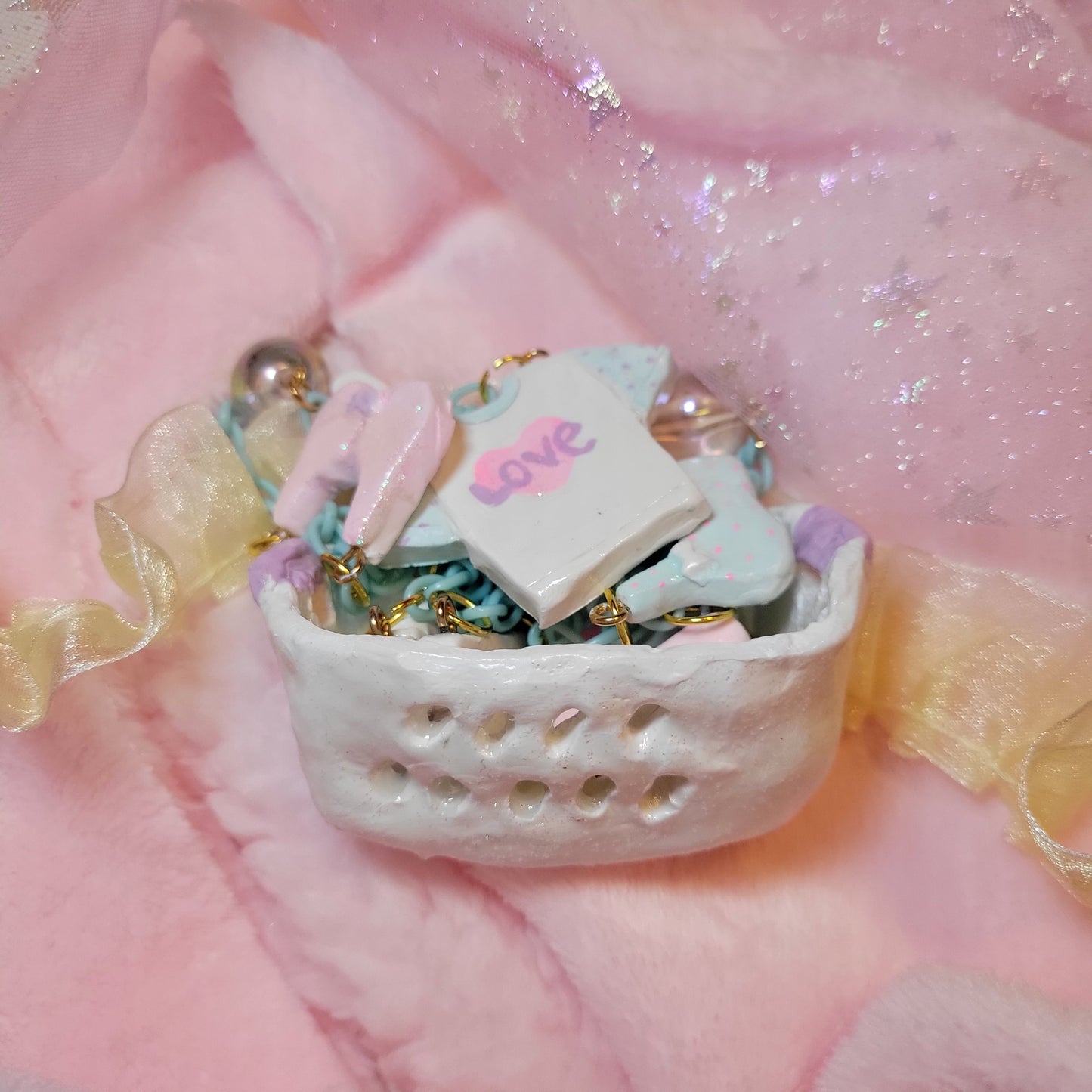 Drying laundry Necklace