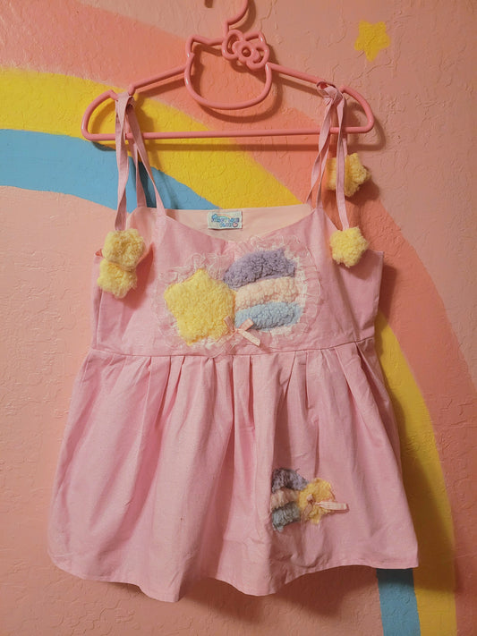 Star Babydoll top