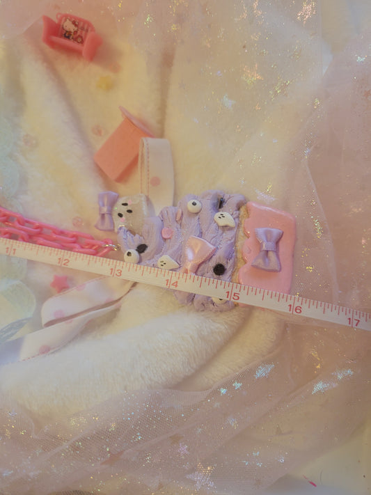 Ghost Cupcake necklace