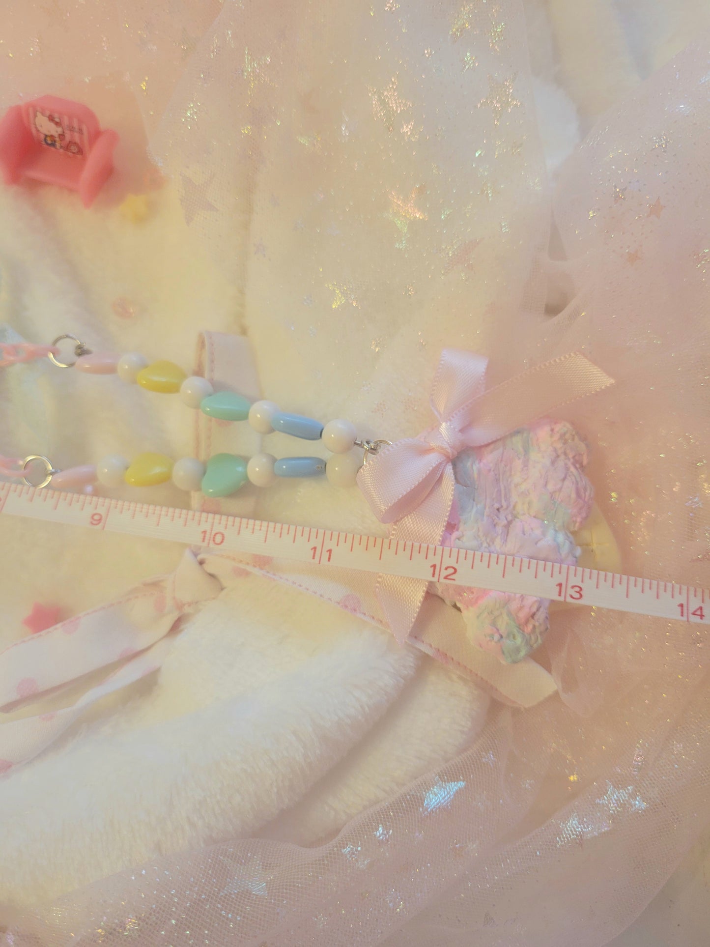 Rainbow cone necklace