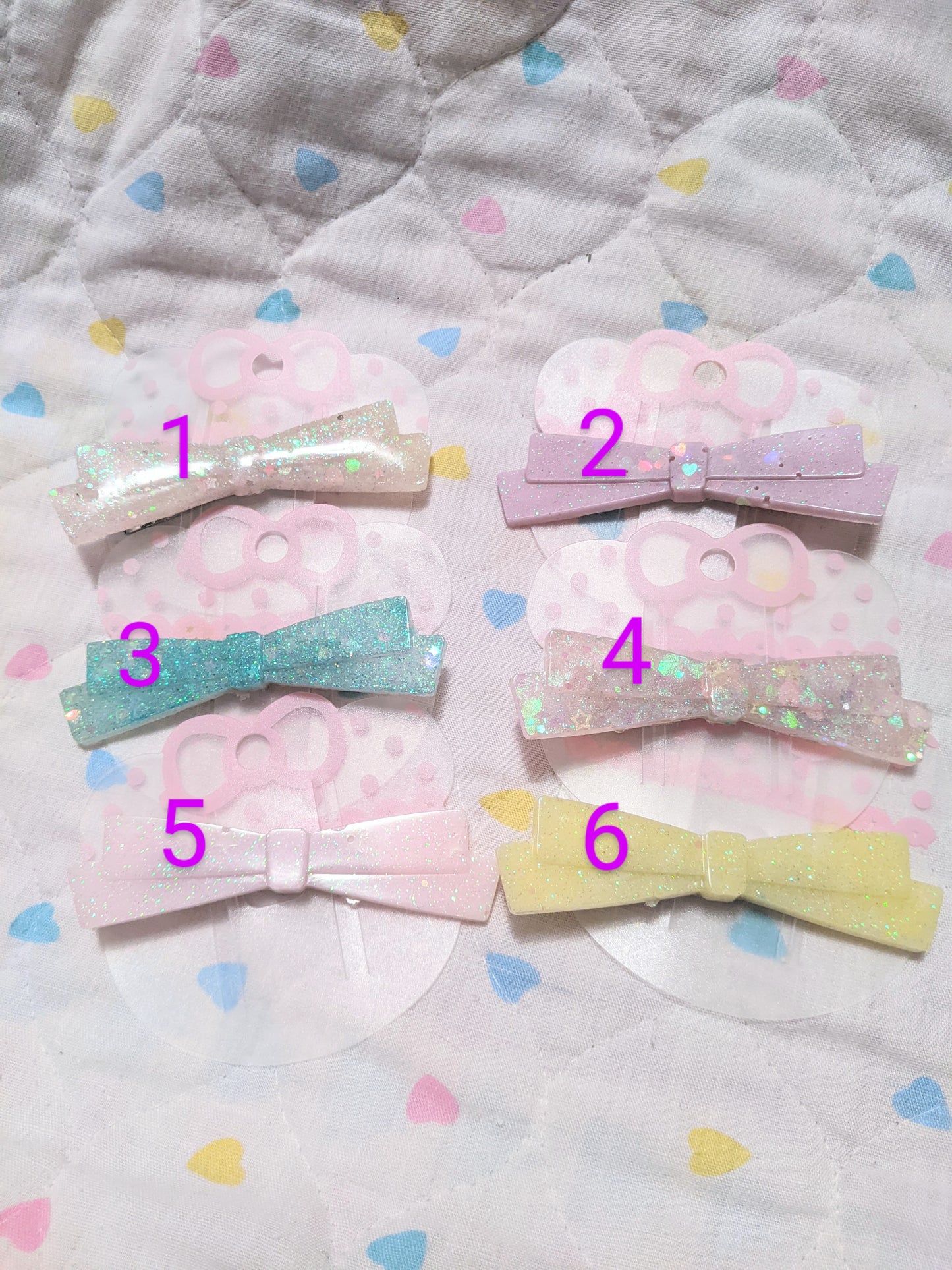 Ribbon hair clip